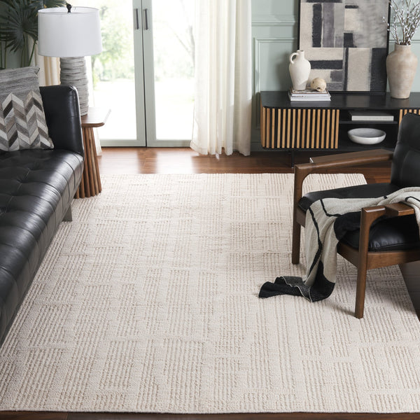 Safavieh Tibetan Hand-knotted Area Rug - Timeless Elegance In Plush Wool & Cotton For Modern Home Decor Ivory 80% Wool,20% Cotton Tib556a-10