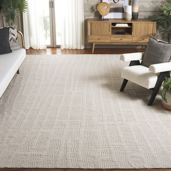 Safavieh Tibetan Hand-knotted Area Rug - Timeless Elegance In Plush Wool & Cotton For Modern Home Decor Ivory 80% Wool,20% Cotton Tib556a-10