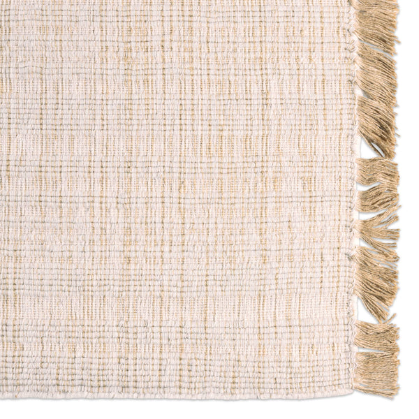 Jaipur Living Jaipur Living Bandera Handloomed Jute Cotton Wool Accent Rug Neutral Organic Texture RSW104779