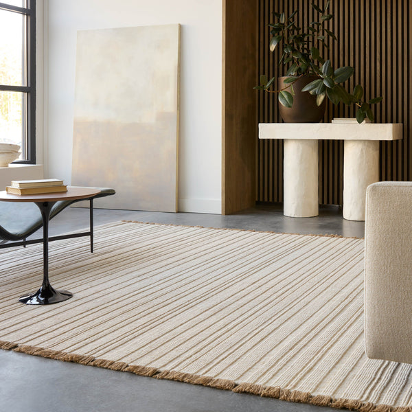 Jaipur Living Tienne Bandera Tie01 Handwoven Handmade 45% Jute 30% Cotton 25% Wool Solids Solid Indoor Rug Tan 45% Jute 30% Cotton 25% Wool Rug159346