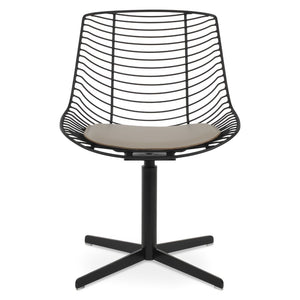 Soho Concept Tiger Chair Steel Frame Dining Chair With Chrome/Brass Finish & Removable Ppm Seat Pad, 5-year Guarantee Fr Bone  Soho-concept-dining-chair-05966