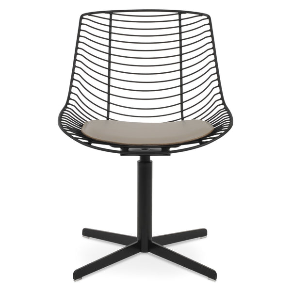 Soho Concept Tiger Chair Steel Frame Dining Chair With Chrome/Brass Finish & Removable Ppm Seat Pad, 5-year Guarantee Fr Bone  Soho-concept-dining-chair-05966