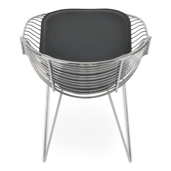 Soho Concept Tiger Mini Barstools & Counterstools – Stylish Steel Frame, Versatile Designs, 5-year Guarantee! Chrome,Grey Steel Tubular Legs Soho-concept-dining-chair-09888