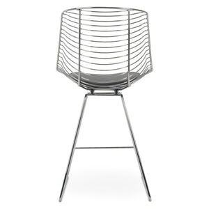 Soho Concept Tiger Mini Barstools & Counterstools – Stylish Steel Frame, Versatile Designs, 5-year Guarantee! Chrome,Grey Steel Tubular Legs Soho-concept-dining-chair-09887
