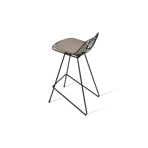 Soho Concept Tiger Mini Barstools & Counterstools With Steel Frame - Stylish, Durable, And Customizable Options! Black  Soho-concept-dining-chair-09900