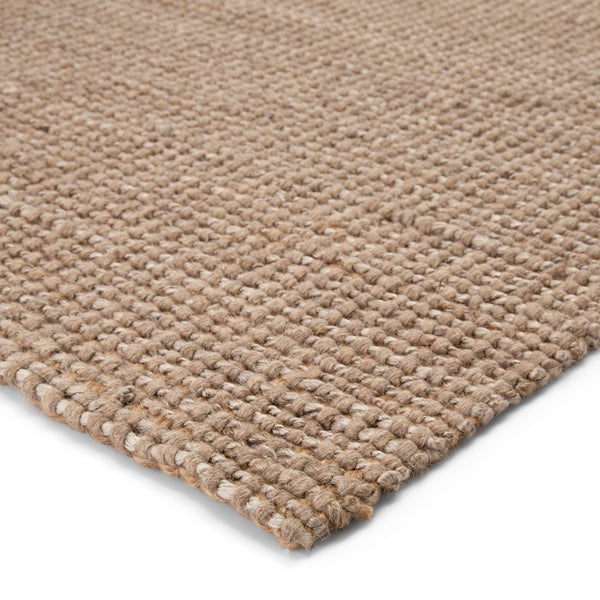 Jaipur Living Jaipur Living Tioman Handwoven Jute Wool Area Rug Earthy Neutral Textured Weave 9' x 12' RUG145817