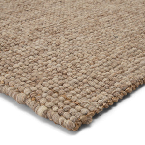 Jaipur Living Tioman Oceana Tim02 Handwoven Handmade 62% Wool 38% Jute Solids Solid Indoor Rug Tan, Taupe 62% Wool 38% Jute Rug145819