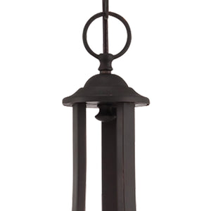Thomas Lighting Treme Three Light Metal Chandelier with Tulip Glass Shades for Dining Rooms Brown 20 inches TK0019704