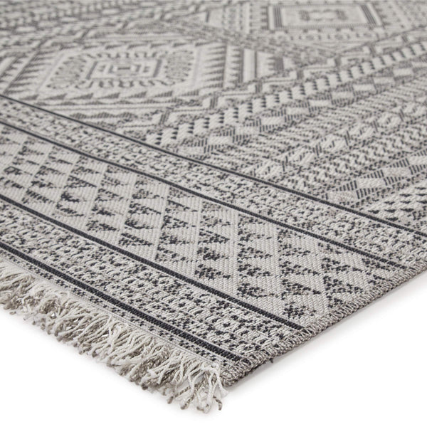 Jaipur Living Jaipur Living Tikal Tribal Flatweave Rug Polypropylene Geometric Fringe Indoor Outdoor 5'3" X 7'6" RUG145706
