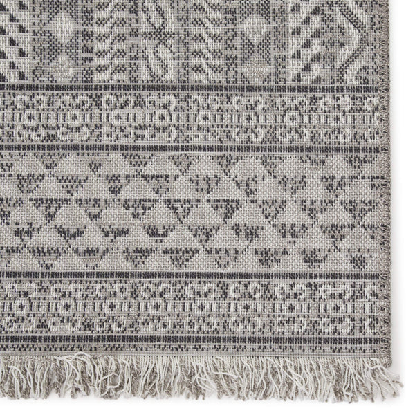 Jaipur Living Jaipur Living Tikal Tribal Flatweave Rug Polypropylene Geometric Fringe Indoor Outdoor 5'3" X 7'6" RUG145706