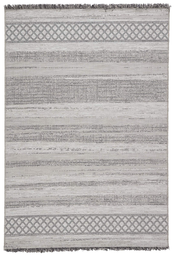 Jaipur Living Jaipur Living Tikal Flatweave Trellis Rug Bohemian Fringe Trim for Patio or Entryway 4'X5'7" RUG146150