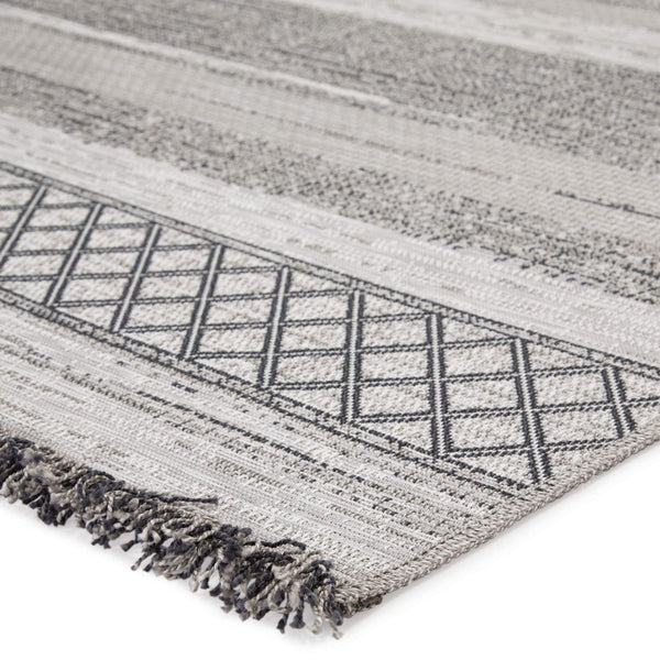 Jaipur Living Jaipur Living Tikal Flatweave Trellis Rug Bohemian Fringe Trim for Patio or Entryway 4'X5'7" RUG146150