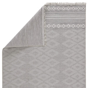 Jaipur Living Jaipur Living Ramos Flat Woven Tribal Geometric Gray Indoor Outdoor Area Rug 8'9" x 12'5" RUG146156