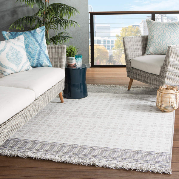 Jaipur Living Jaipur Living Marion Flatweave Tribal Bordered Polypropylene Indoor Outdoor Area Rug 4'X5'7" RUG146158