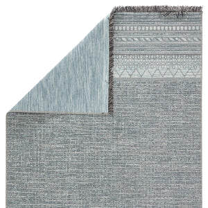 Jaipur Living Jaipur Living Rao Flatwoven Tribal Border Polypropylene Rug for Patio or Room 5'3"X7'6" RUG146287