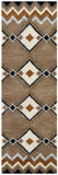 Rizzy Tumble Weed Loft TL9147 Hand Tufted Transitional Wool Rug Multi 2'6" x 8'
