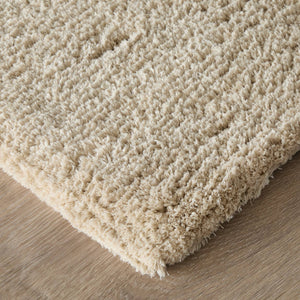 Feizy Rugs Tula Plush Shag Area Rug Faux Fur Polyester Pile Neutral Tan Living Room Bedroom TLA8A98FBGE000E10