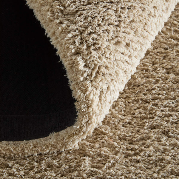 Feizy Rugs Tula Plush Shag Area Rug Faux Fur Polyester Pile Neutral Tan Living Room Bedroom TLA8A98FBGE000E10
