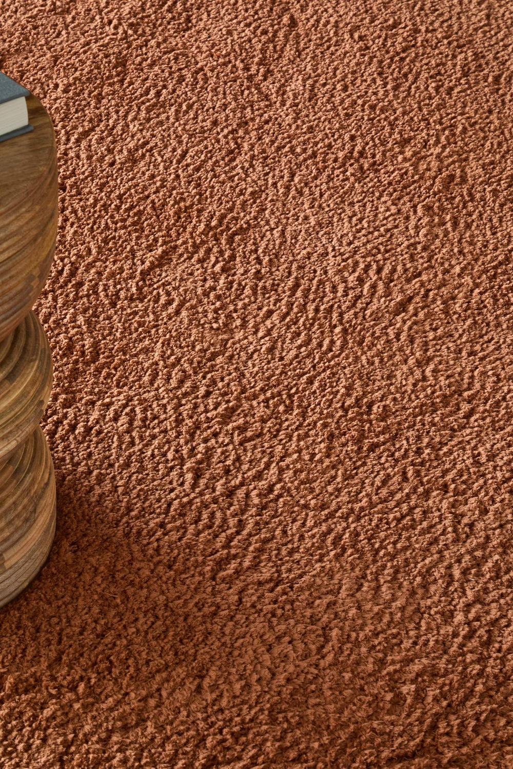 Feizy Rugs Tula Plush Shag Accent Rug Soft Polyester Pile Warm Orange Bedroom Living Room TLA8A98FBOG000C00