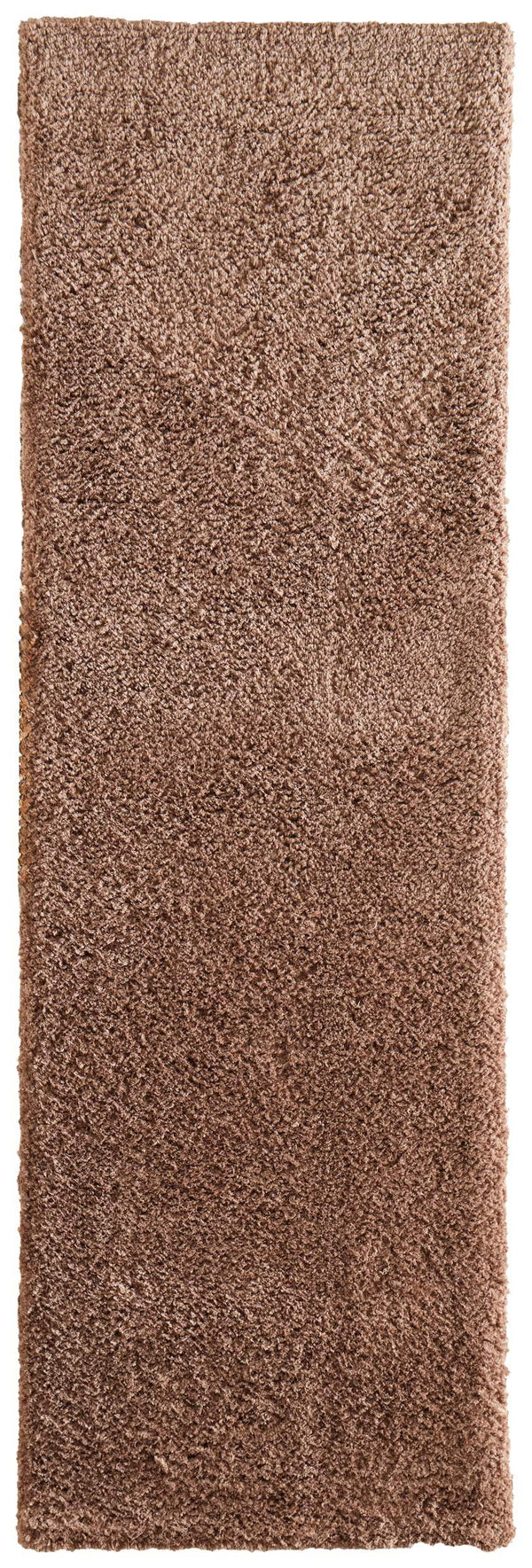 Feizy Rugs Tula Plush Faux Fur Shag Runner Rug for Hallways Earthy Bohemian Polyester Pile TLA8A98FBRN000I6A