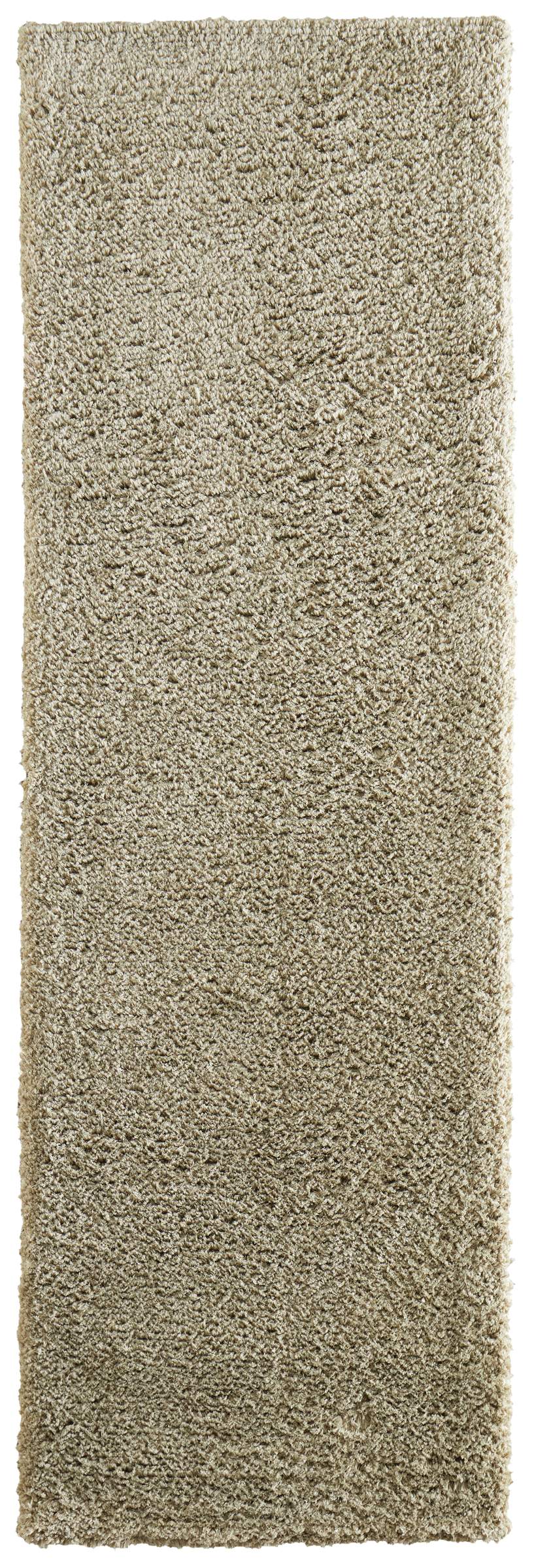 Feizy Rugs Tula Faux Fur Shag Runner Rug Solid Green Plush Polyester Hallway Accent Piece TLA8A98FGRN000I6A