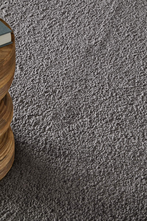 Feizy Rugs Tula Plush Shag Accent Rug Ultra Soft Polyester Pile for Modern Bedroom Decor TLA8A98FGRY000C00
