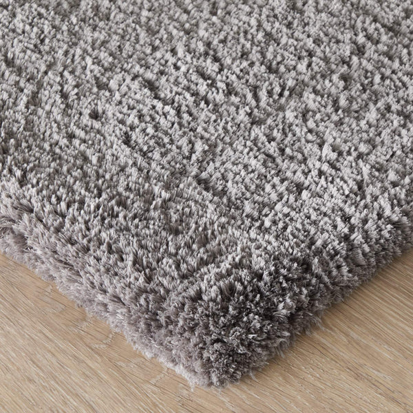 Feizy Rugs Tula Plush Shag Accent Rug Ultra Soft Polyester Pile for Modern Bedroom Decor TLA8A98FGRY000C00