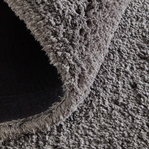 Feizy Rugs Tula Plush Shag Accent Rug Ultra Soft Polyester Pile for Modern Bedroom Decor TLA8A98FGRY000C00