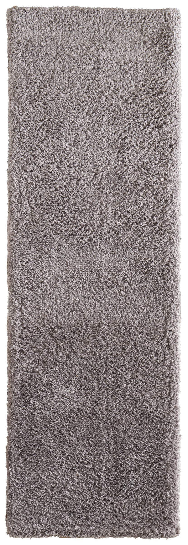 Feizy Rugs Tula Plush Shag Runner Rug Faux Fur Polyester Pile for Hallways and Entryways TLA8A98FGRY000I6A