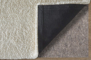 Feizy Rugs Tula Faux Fur Shag Area Rug Plush Polyester Pile for Modern Bedroom or Living Room TLA8A98FWHT000C00