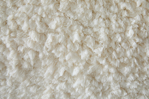 Feizy Rugs Tula Faux Fur Shag Area Rug Plush Polyester Pile for Modern Bedroom or Living Room TLA8A98FWHT000C00