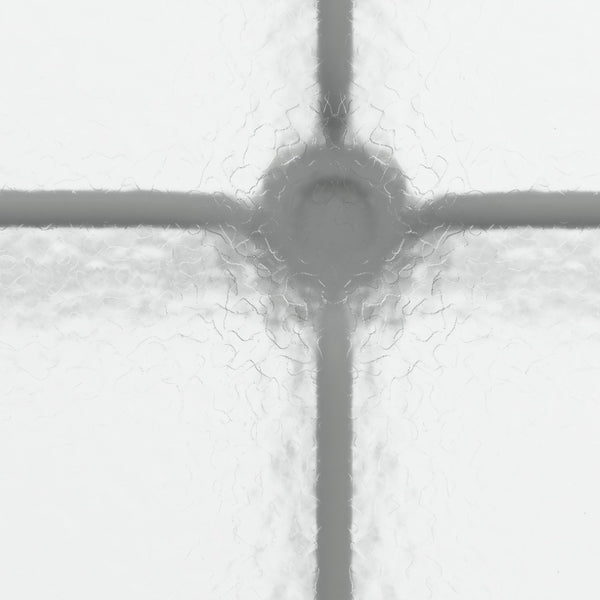 English Elm Bellamy Bronze Bistro Table with Tempered Glass Top – Stylish Indoor/Outdoor Dining Solution for All Spaces Clear Top/Silver Frame 23.75" Round TLH-070-1-SV-GG