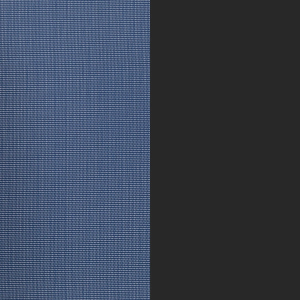 English Elm Brazos 5-Piece Outdoor Patio Dining Set with Tempered Glass Table and Stackable Sling Chairs for Comfort Navy TLH-089REC-303CNV4-GG