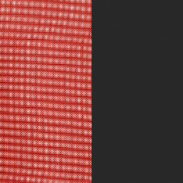 English Elm Brazos 7 Piece Outdoor Patio Dining Set - Modern Tempered Glass Table with 6 Comfortable Sling Chairs Red TLH-089REC-303CRD6-GG