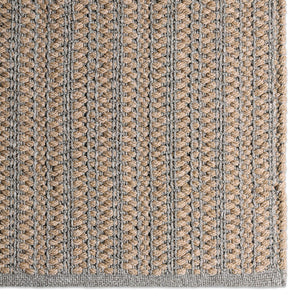 Jaipur Living Jaipur Living Elmas Handwoven Polypropylene Striped Rug for Indoor Outdoor Spaces Tan RUG158372