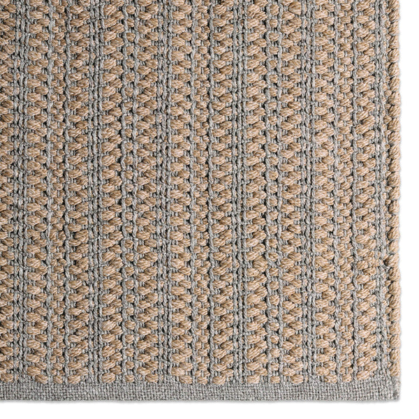 Jaipur Living Jaipur Living Elmas Handwoven Polypropylene Striped Rug for Indoor Outdoor Spaces Tan RUG158372