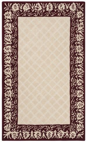 Harrison Hand Hooked Poly-Arcylic Pile Rug – Elegant Design for Timeless Home Décor Style and Comfort