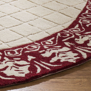 Harrison Hand Hooked Poly-Arcylic Pile Rug – Elegant Design for Timeless Home Décor Style and Comfort
