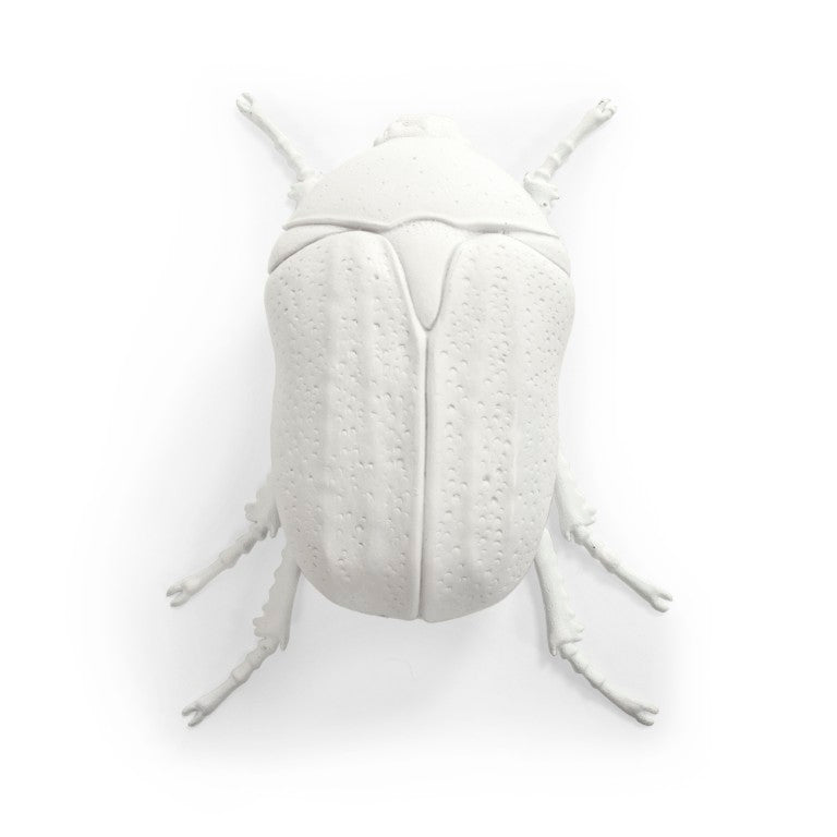 Zentique Resin Sculpted Beetle Wall Art Accent - Realistic Textured Finish, Lightweight 10x3x7" Decor TM6516262WT