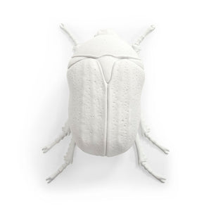Zentique Resin Sculpted Beetle Wall Art Accent - Realistic Textured Finish, Lightweight 10x3x7" Decor TM6516262WT