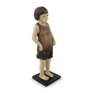 Zentique Resin Graceful Girl Statue, 23" Tall Serene Sculptural Accent for Mantel, Shelf, Entryway Decor TME4617212