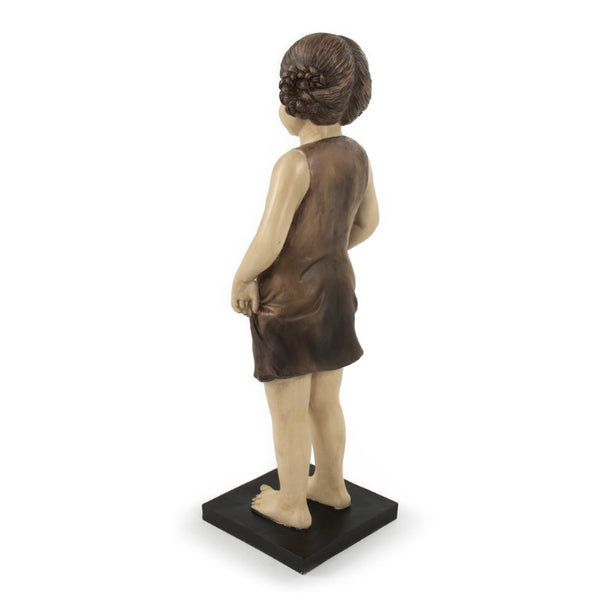 Zentique Resin Graceful Girl Statue, 23" Tall Serene Sculptural Accent for Mantel, Shelf, Entryway Decor TME4617212