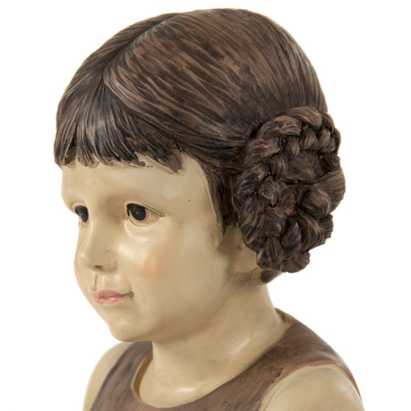 Zentique Resin Graceful Girl Statue, 23" Tall Serene Sculptural Accent for Mantel, Shelf, Entryway Decor TME4617212