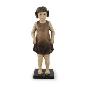 Zentique Resin Graceful Girl Statue, 23" Tall Serene Sculptural Accent for Mantel, Shelf, Entryway Decor TME4617212