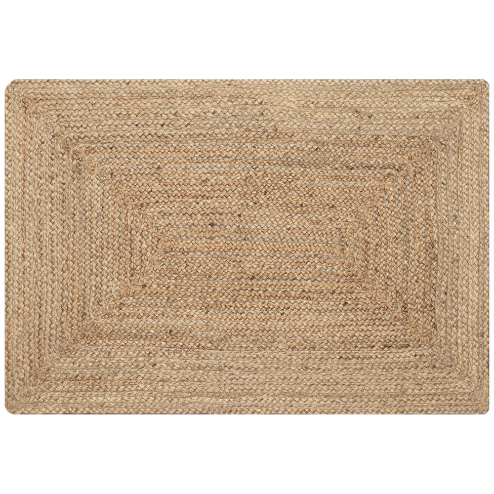 Trans Ocean Liora Manne Tulum Hand Woven Jute Area Rug - Stylish, Durable, And Versatile For Any Space Natural Jute Tml23103112