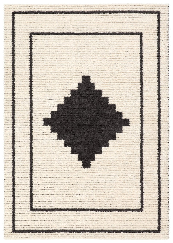 Jaipur Living Tamry Antaram Tmr01 Powerloomed Machinemade 100% Polyester Moroccan / Bohemian Tribal Indoor Rug Ivory 100% Polyester, Jute & Cotton Rug161746