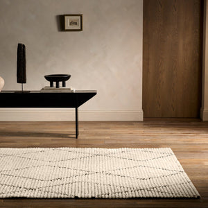 Jaipur Living Tamry Leah Tmr02 Powerloomed Machinemade 100% Polyester Moroccan / Bohemian Tribal Indoor Rug Ivory 100% Polyester, Jute & Cotton Rug161750