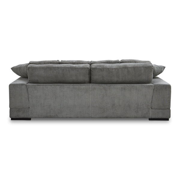 Moe's Home Plunge Sofa - Elegant Comfort With Plush Cushions And Durable Eucalyptus Frame For Cozy Spaces Grey Upholstery, 100% Polyester,Solid Eucalyptus Frame,Plywood
(Fixed Rubber Wood Feet) Tn-1021-25