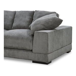 Moe's Home Plunge Sofa - Elegant Comfort With Plush Cushions And Durable Eucalyptus Frame For Cozy Spaces Grey Upholstery, 100% Polyester,Solid Eucalyptus Frame,Plywood
(Fixed Rubber Wood Feet) Tn-1021-25