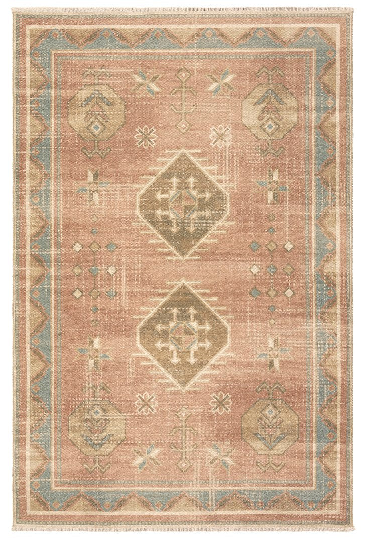 Jaipur Living Todori Voentia Tod04 Powerloomed Machinemade 100% Polyester Contemporary Medallion Indoor Rug Red, Brown 100% Polyester, Recycled Misc Fibers Rug158573